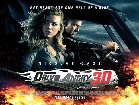 Drive Angry, С мръсна газ, Никълъс Кейдж