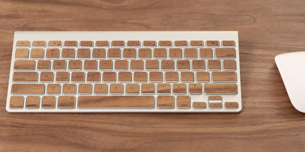 Lazerwood Apple Keyboard Walnut