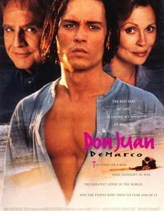 Дон Жуан де Марко (1994) Още в следващия си филм, Джони прави поредното си страхотно изпълнение, този път в тандем с култовия Марлон Брандо.  Деп се превъплъщава в ролята на мъж, който си мисли, че е прочутия любовник Дон Жуан, а успехът на филма показва, че би могъл да преживява в света на киното дори и просто с реномето на поредния секссимвол в Холивуд.  Той обаче е категоричен - "не желая да съм поредният сладникав красавец, привличат ме тези ексцентрични образи, които нямат нищо общо с визията".  Брандо пък го подкрепя с думите "Джони е единственият актьор, който има всички шансове да стане мой наследник"..