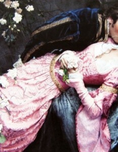 Спящата красавица 
Звезди: Зак Ефрон като принц Филип и Ванеса Хъджинс като спящата красавица
Снимка: Ани Лейбовиц