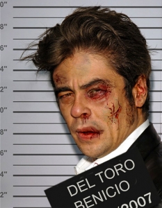 Бенисио дел Торо 

Банда върколаци ступали Wolfman, че им развалял реномето пред обществото... 
Колаж:  Worth1000