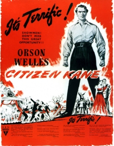  Гражданинът Кейн (Citizen Kane) 

Едно безспорно впечатляващо заглавие в биографията на Орсън Уелс от далечната 1941 година. Повечето критици са единодушни, че това е великолепен филм с всичките задължителни за шедьовър качества като сюжет, актьорска игра и визия.  Някои пък дори го определят като най-добрият филм на всички времена. Е, тези някои очевидно не са в журито на Академията, която отличава How Green was My Valley. Mожем само да сме доволни, че сега тези имена са заменени от други...


Оскари 2010 - претендентите са ясни, кой обаче ще е победителят? 
