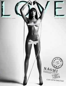 Модел: Наоми Кембъл 
Снимка: Мерт Алас/Маркус Пиго 
Издание: Love Magazine 


Наоми Кембъл за Love Magazine (18+) >>
Кейт Мос за Love Magazine (18+) >>
Наталия Водянова за Love Magazine (18+) >>
Супермоделите нецензурирано за Love Magazine >>
