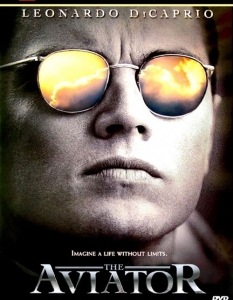 "Авиаторът" (The Aviator) - 2004
 В едва втория им съвместен филм, Скорсезе успява да извади на показ най-доброто от безспорния талант на Ди Каприо. Филмът разказва историята на великата американска легенда Хауърд Хюз, а Лео пресъздава по брилянтен начин периода от живота му – от 20-те до 40-те години на 20 век, когато от един от най-влиятелните мъже в историята той пропада до самотен безумец, който може да живее само и единствено със себе си.  Авиационен пионер, ексцентричен милионер, киномагнат и любител на най-красивите жени в света – Ди Каприо отново изгражда един изключително богат и многопластов образ, като буквално "изнася" лентата с неповторимото си актьорско присъствие. Заслугите му са отличени от Академията с номинация за "Оскар" за главна мъжка роля, но, както вече разкрихме, Лео и до момента си остава един от най-незаслужено пренебрегнатите таланти в днешно време. 