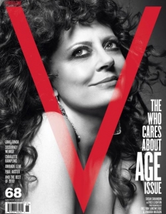 В кадър:  Сюзън Сарандън 
Издание:  V Magazine 
Сесия:  Who Cares About Age 
Снимка:  Инес ван Ламсуърт, Винод Матадин 