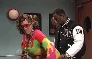 Puff Daddy и Робърт де Ниро в Saturday Night Live