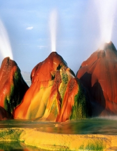 Летящият гейзер (Fly Geyser)  - 4