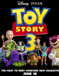 Уди, Бъз, Джеси и компания се завърнаха за трети път в „Играта на играчките” (Toy Story 3), с гласовете на Том Ханкс (Tom Hanks), Тим Алън (Tim Allen) и Джоан Кюсак (Joan Cusack) и в революционния за киното 3D формат. 
Oсвен безбройните нули в сметката на създателите си Лий Ункрих (Lee Unkrich), Джон Ласитър и Андрю Стантън, продължението на симпатичната анимационна поредица донесе и завидната гледаемост от 17, 328, 741 посещения само за официалния трейлър на филма.

Виж официалния трейлър!
