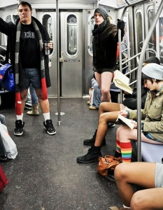 No Pants Subway Ride в Ню Йорк - 10