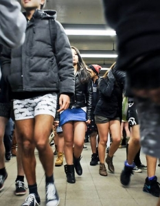 No Pants Subway Ride в Ню Йорк - 2