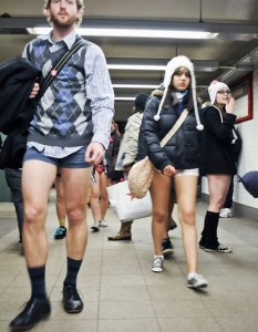 No Pants Subway Ride в Ню Йорк - 3