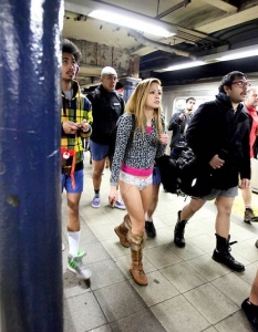 No Pants Subway Ride в Ню Йорк - 5