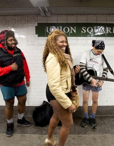 No Pants Subway Ride в Ню Йорк - 8