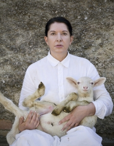 Марина Абрамович представя: Portrait with White Lamb.