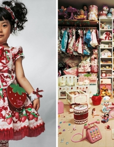 Кая е на четири години и живее с майка си и баща си в малък апартамент в Токио. Стаята й е пълна с кукли и дрехи – има 30 рокли, 30 чифта обувки, но когато отива на училище, носи униформа. 