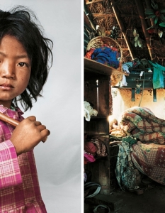 Седемгодишната Индира расте заедно с родителите си, брат си и сестра си близо до Катманду, Непал. Цялата къща се състои само от една стая с легло и матраци. Вечер, децата споделят дюшека на пода. Семейството е много бедно, затова се налага всички да работят без значение от възрастта. В цялата околност наети са около 150 деца, а Индира работи по 6 часа, а после помага на майка си. Мечтае да стане танцьорка.