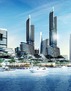 Новаторските идеи в строителството в Дубай явно нямат намерение да бъдат ограничавани дори и по време на върлуваща финансова криза. Jumeiran Garden City е град с площ от 9 милиона квадратни метра, изграден с концепцията от предстоящия стратегически план на страната за 2015 г.
Сградите са футуристични, което е съвсем логично, като имаме предвид, че се предвижда това да е град на бъдещето. Целият проект струва 95 милиарда долара, като се очаква тук да живеят 60 хиляди души. 