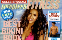 Нина Добрев се съблече за Seventeen Fitness Magazine
