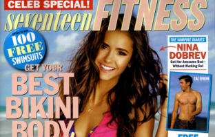 Нина Добрев се съблече за Seventeen Fitness Magazine