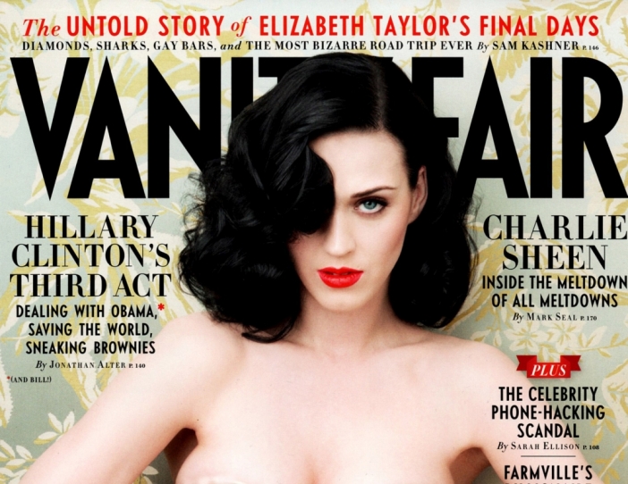 Поп звездата Katy Perry за Vanity Fair