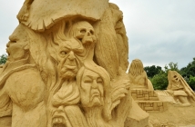 Фестивал на пясъчните фигури в Бургас - "Холивудски герои"