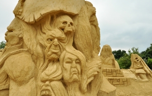 Фестивал на пясъчните фигури в Бургас - 