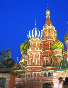 Храм "Свети Василий Блажени" на Червения площад в Москва - 14