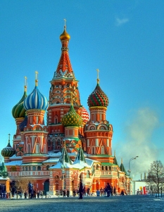 Храм "Свети Василий Блажени" на Червения площад в Москва - 15
