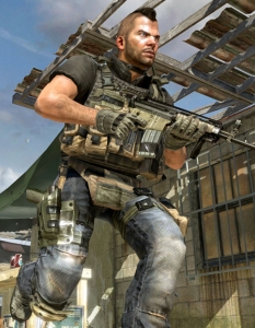 "Soap" MacTavish от Call of Duty 4: Modern Warfare, Activision, 2007
И до днес из интернет се носят легенди как точно мистър МакТавиш е заслужил "сапунения" си прякор. Така де... сапун, военни, общи душове - сещате се...
