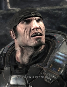 Marcus Fenix от Gears of      War, Microsoft, 2006
Фразата "Какво каза Маркъс на Дом?" е легендарна в гейм средите, но това категорично няма нищо общо с хомоеротиката, дайте да се разберем!