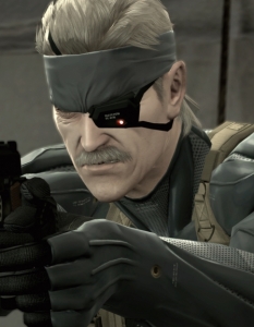 Solid Snake от Metal Gear,      Konami, 1987
Фразата "Ние сме лошите в страшния филм" е измислена за него...