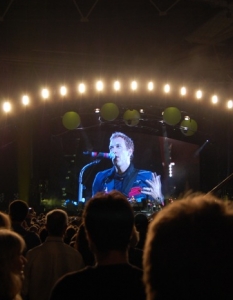 Coldplay на и зад сцената на стадион Уембли - 4
