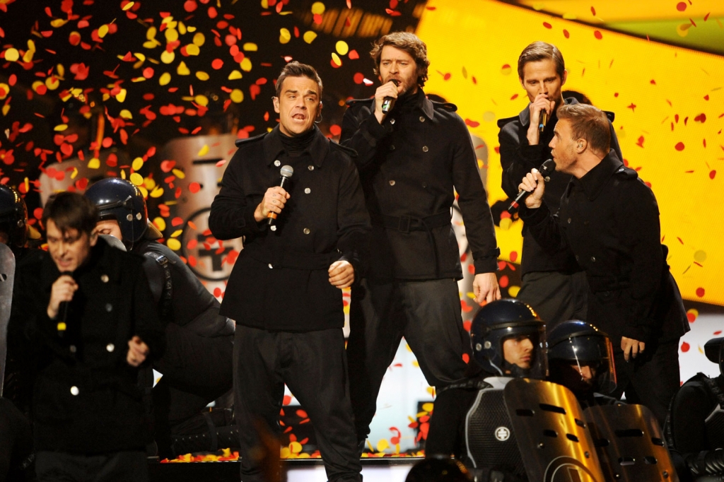 Take That in Progress 2010-2011.