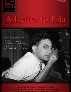 Писмо до Елиа (A Letter to Elia)
Макар и документална продукция, "Писмо до Елиа" е филм, който препоръчваме на всички ценители на седмото изкуство.
Създаден от невероятния тандем "Кент Джоунс – Мартин Скорсезе", той проследява живота и кариерата на една от най-големите легенди в света на киното - режисьора Елиа Казан, създател на такива шедьоври като "Трамвай желание", "Едно дърво расте в Бруклин", "Америка, Америка" и др.
Факт е, че Скорсезе е голям почитател на Казан и никога не е крил какво огромно влияние са имали филмите му върху самия него, но определено ентусиазмът и нотката на възхищение, които се усещат в лентата, са способни да грабнат дори и средностатистическия зрител, за който заглавия като изброените не са особено познати.
Заедно с Джоунс, той разказва бурния път на режисьора – от "Груп Тиътър" до име от списъка на най-елитните творци в Холивуд.
Кога и къде:
03.10, Cinema City - 19:00  05.11, Дом на киното - 18:00