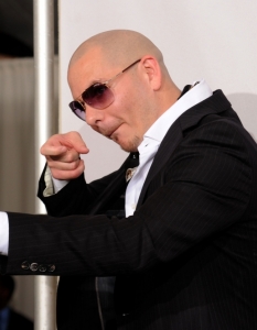 Pitbull
Pitbull предизвиква климатични промени, който обаче контролира с желязна ръка. Когато негов фен на няколко пъти прави "дъжд" от пари на сцената, разхвърляйки банкноти във въздуха и в лицето на рапъра, Pitbull не издържа. За да напомни на почитателя си, че партито не е частно, звездата просто го връща с удар в публиката.