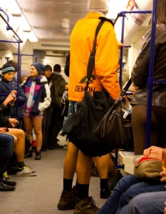 No Pants Subway Ride 2012 в София - 10