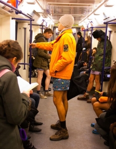 No Pants Subway Ride 2012 в София - 11