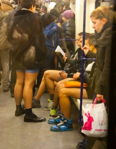 No Pants Subway Ride 2012 в София - 12