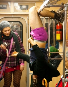 No Pants Subway Ride 2012 в София - 7