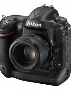 Nikon D4Една от водещите японски компании в сферата на цифровата фотография най-после повдигна завесата и разсея информационната мъгла около новия си DSLR флагман. Nikon D4 разчита на 16.2 МР сензор, EXPEED3 дигитален процесор от нова генерация, опция за снимане на Full HD видео и нива на светлочувствителност до смайващите ISO 204 800!