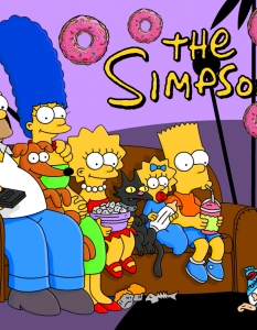 Семейство Симпсън (The Simpsons)
Една от най-дълго излъчваните поредици в света, анимационният ситком “Семейство Симпсън” (The Simpsons) е създаден от Мат Грьонинг Matt Groening. Сериалът се излъчва от 1989 година по FOX и е определян от критиците като един най-успешните в историята на телевизията. 
В момента се излъчва двадесет и третият сезон на шоуто, което се равнявана на приблизително петстотин епизода. "Семейство Симпсън" е една от първите анимационни поредици насочени към възрастната аудитория, а в основата й е заложена остра социална  сатира. 
Познатите по цял свят персонажи на Хоумър, Мардж, Барт и Лиса, се озвучават от Дан Кастеланета (Dan Castellaneta), Джули Кавнър (Julie Kavner) и Нанси Картрайд (Nancy Cartwright). 
 