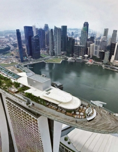 В Сингапур има басейн в небето - SkyPark в Marina Bay Sands - 10