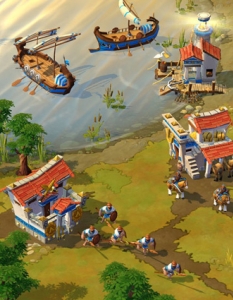Age of Empires Online  Наречена първоначално Age of Empires IV, последната към днешна дата игра от култовата реалновремева историческа поредица - Age of Empires, издадена през август 2011 г., се придържа към free-to-play модела на монетизация чрез микротранзакции за недостъпното в безплатната версия премиално съдържание.