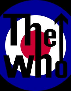 3. The Who – The Who
Култовото изписване на името на групата се появява за първи път на плакат, промотиращ дебюта на музикантите в Лондон на 24 ноември 1964 година. Логото е класически символ в историята на музиката и идентичност на The Who.