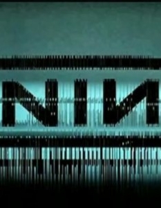 7. Nine Inch Nails – [NIИ]
Логото на американската индъстриъл-метъл група Nine Inch Nails е създадено от вокалиста Трент Резнър и фотографа Гари Талпас (Gary Talpas), които посочват като вдъхновение албума на The Talking Heads - Remain in Light. Символът се появява още в дебютния клип на Nine Inch Nails - Down In It.