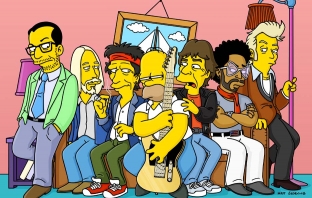 Топ 20 поп и рок звездни появи в The Simpsons