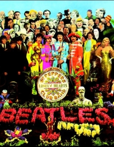 8. Sgt. Peppers Lonely Heart Club Band
Албумът Sgt. Peppers Lonely Hearts Club Band е първият британски рок албум, на чиято задна корица са отпечатани текстовете на всички песни от албума.