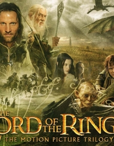 The Lord of the Rings (2001-2003)
Трилогията на Питър Джаксън и досега остава най-доброто фентъзи, излизало на голям екран. И макар продукциите да жънат огромен успех, заклетите фенове на автора на романа - Джон Р.Р. Толкин, не могат да признаят адаптацията на режисьора за перфектна, поради множеството промени, направени във филмите.
 Въпреки това, малките разминавания са простими и трите ленти, разказващи за Всевластния пръстен и неговия нов носител – Фродо Бегинс (изигран от Илайджа Ууд), ще останат задълго сред класиките на седмото изкуство.