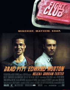 Fight Club (1999)
Филмът по романа на Чък Паланюк е един от най-коментираните в света на киното. "Боен клуб" е толкова обичан, колкото и мразен. 
Определян от едни за култов и заклеймяван от други, той със сигурност очарова с брилянтната игра на Брад Пит, както и с уникалния стил на работа на Дейвид Финчър като режисьор.