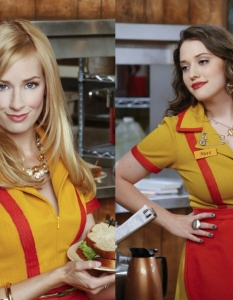 Без пукната пара (2 Broke Girls)
Двете дами от 2 Broke Girls (Без пукната пара) определено заслужават вниманието ви. Остроумен и различен, ситкомът на CBS бързо успя да си спечели не само любовта на зрителите, но и няколко престижни награди. Главните роли са поверени на Кат Денингс (Kat Dennings) и Бет Берс (Beth Behrs), които може да нямат пари, но имат страхотни идеи и са прекрасни. 